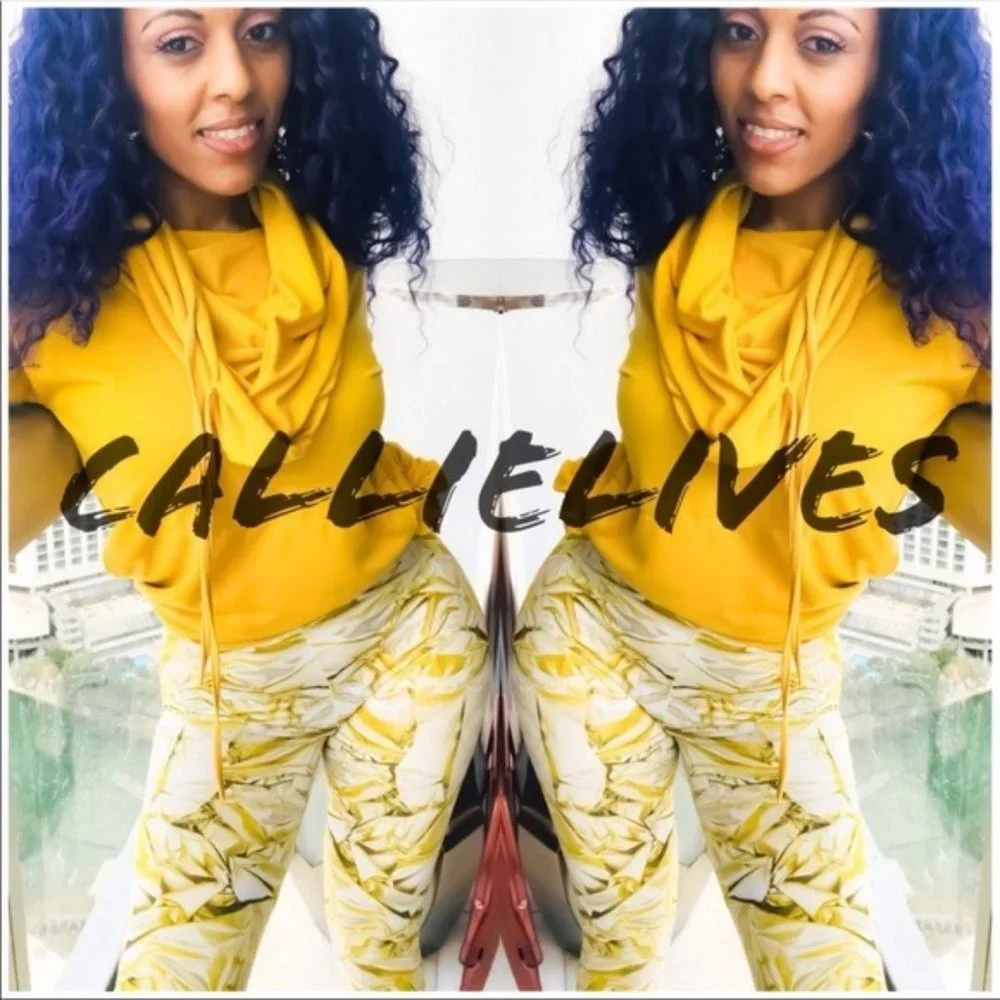 Miz GoldBar: Yellow White 3D graphic Leggings SML - Picture 6 of 8